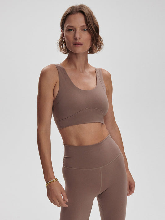 Varley Freesoft Essi Bra - Deep Taupe