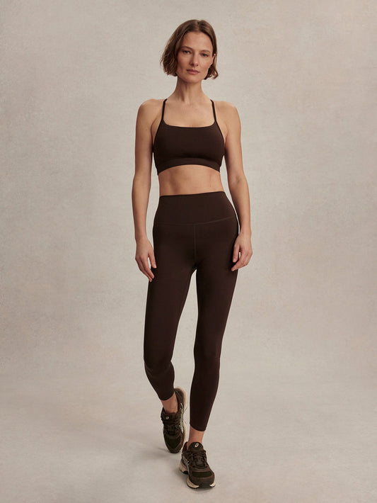 Varley Assure High Rise Legging 25 - Coffee Bean