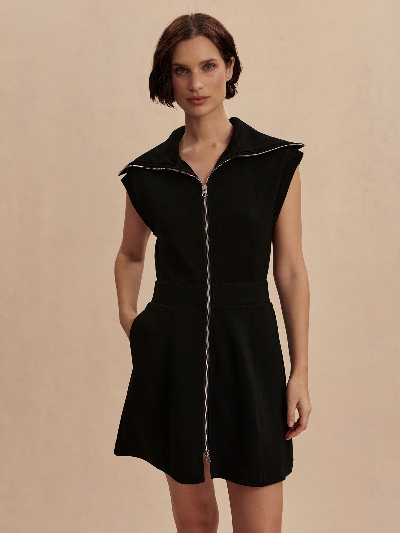 varley dress Varley Rebecca Zip Through Dress