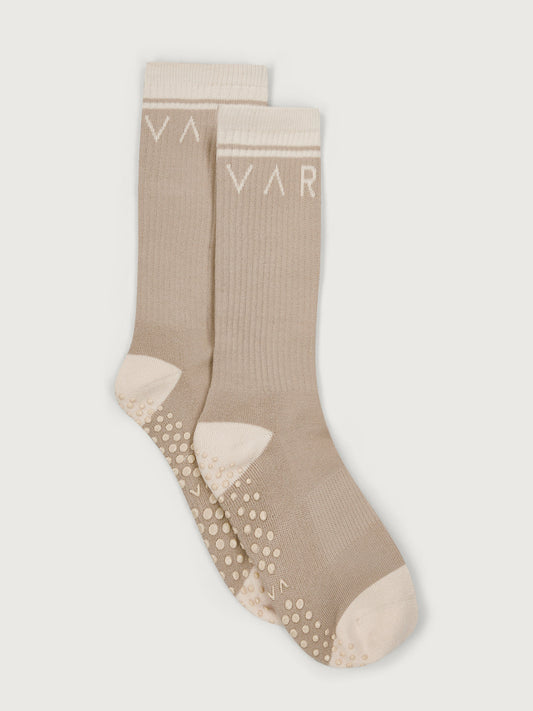 Varley Kendrick Grip Sock - Neutral