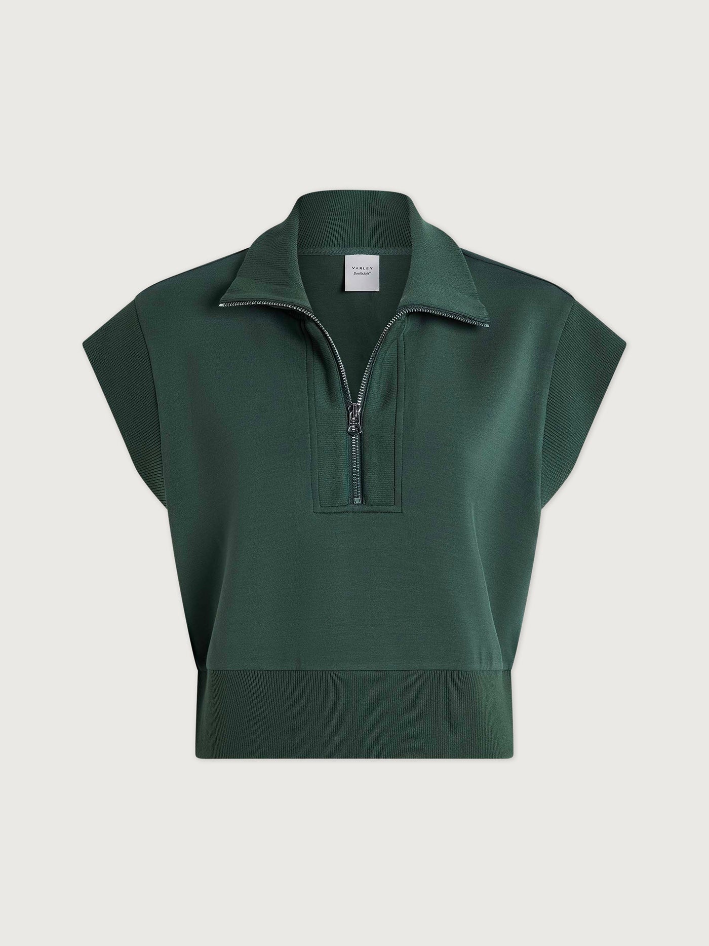Varley Kelly Half Zip Sweat - Cilantro