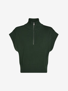 Varley Fulton Cropped Knit - Forest Glade