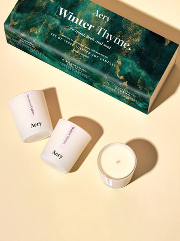 Aery Candle Set - Winter Thyme