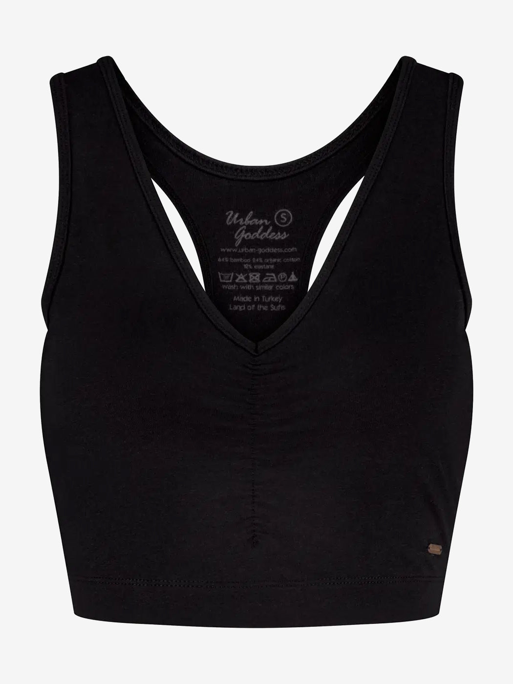 Urban Goddess Anjea Yoga Bra - Onyx Black