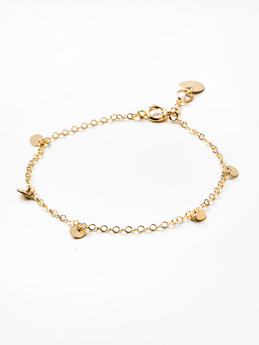 Wanderlust Life Telltale Chain Bracelet - Gold