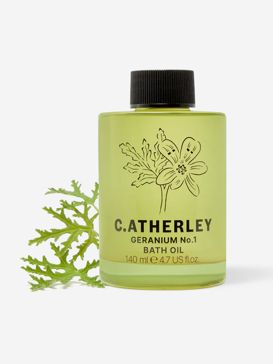 C.Atherley Bath Oil 140ml - Geranium No.1