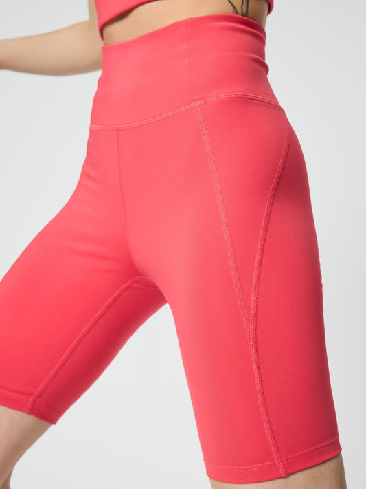 Girlfriend Collective Compressive High-Rise Bike Shorts - Geranium