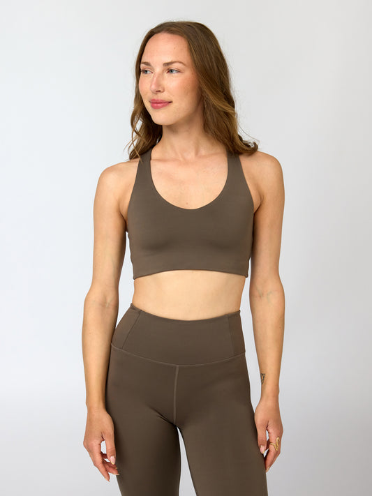 Girlfriend Collective Float Lola Bra - Mink