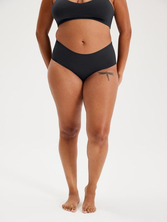 Girlfriend Collective High Rise Brief - Raven