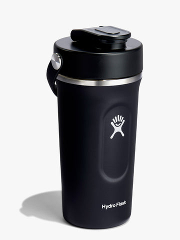 Hydro Flask 710ml (24oz) Insulated Shaker Bottle - Black