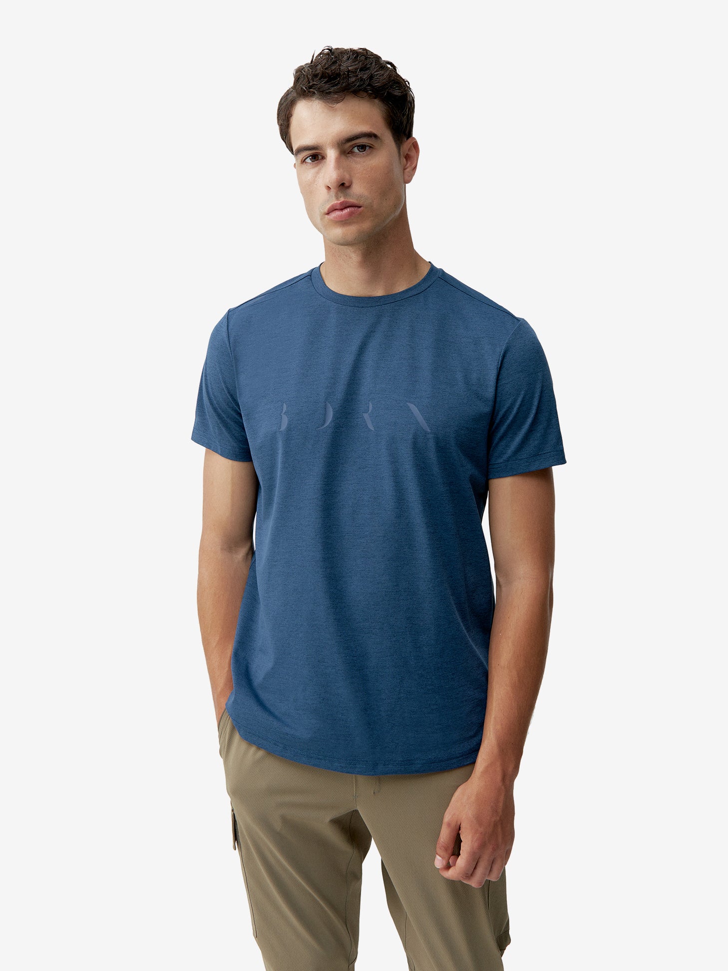 Born Melville T-Shirt - Sea Blue