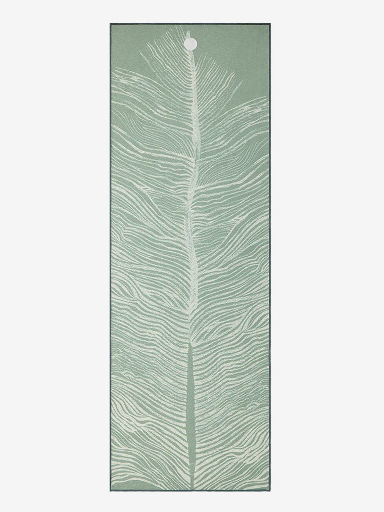 Manduka Yogitoes Yoga Mat Towel - Silver Plume
