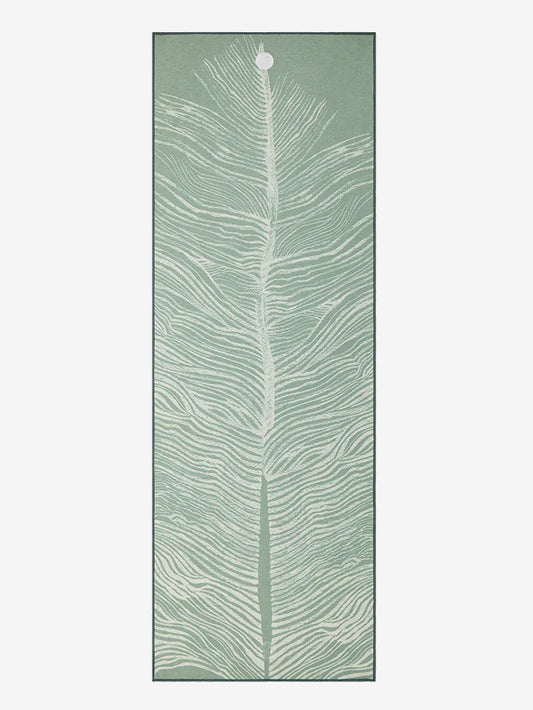 Manduka Yogitoes Yoga Mat Towel - Silver Plume