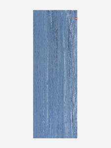 Blue textured yoga mat from Manduka