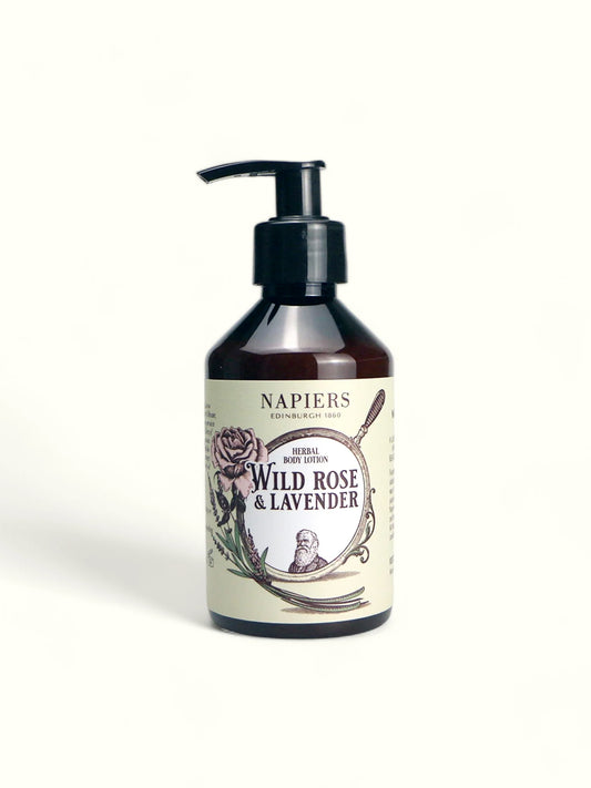 Napiers Body Lotion 250ml - Wild Rose & Lavender