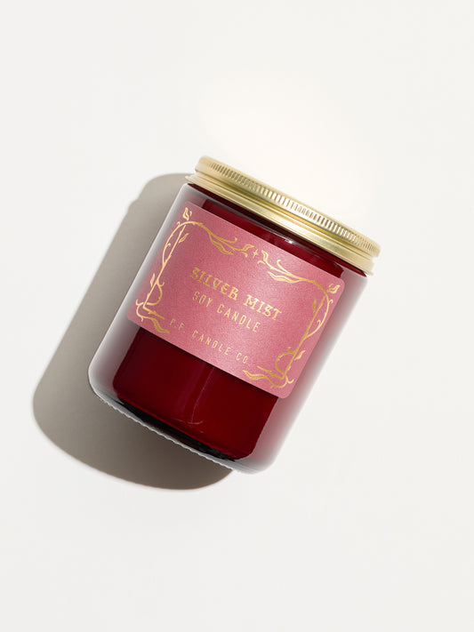 P.F. Candle Co. 7.2oz Soy Candle - Silver Mist
