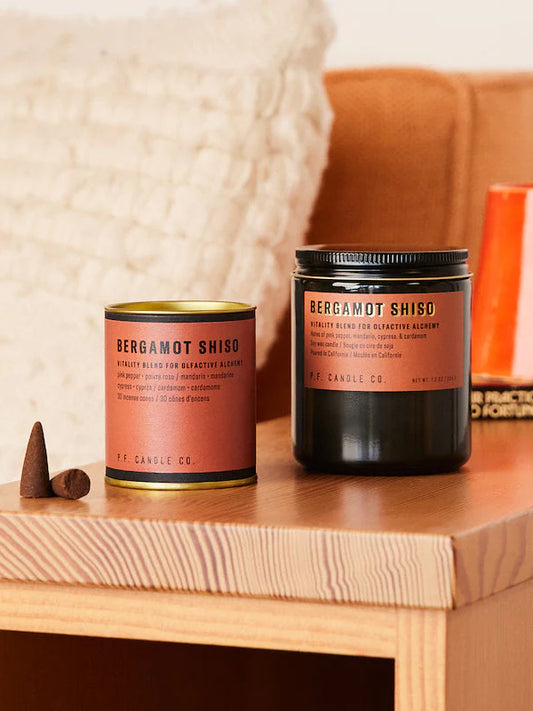 P.F. Candle Co. Alchemy Incense Cones - Bergamot Shiso