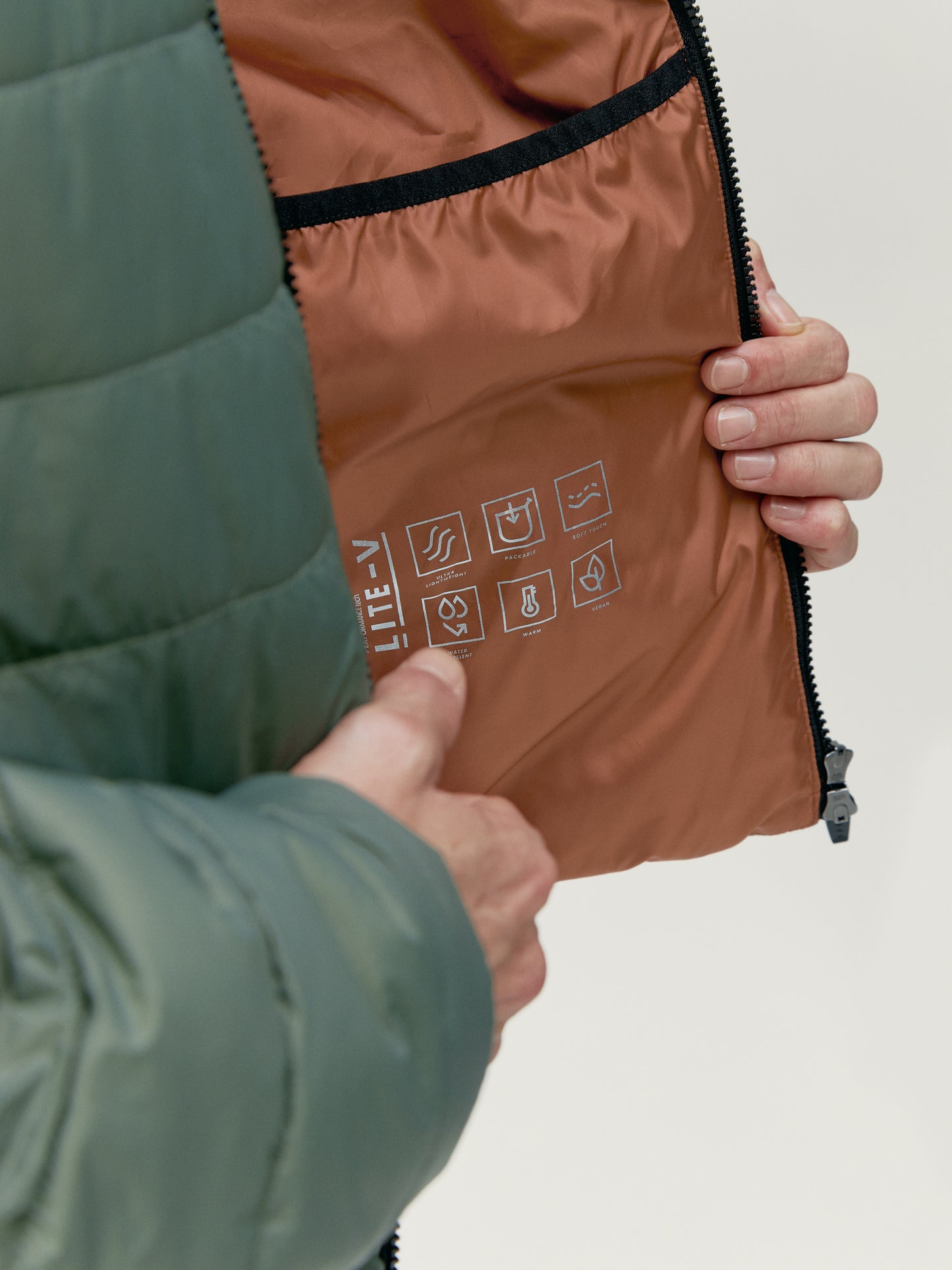 Born Living Yoga Thames Jacket - Hunter/Gingerbread