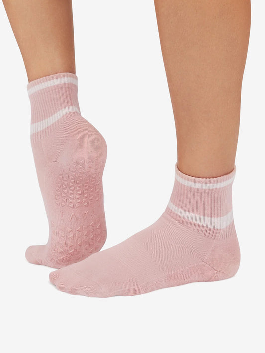 Tavi Noir Aria Grip Socks - Petal Stripe