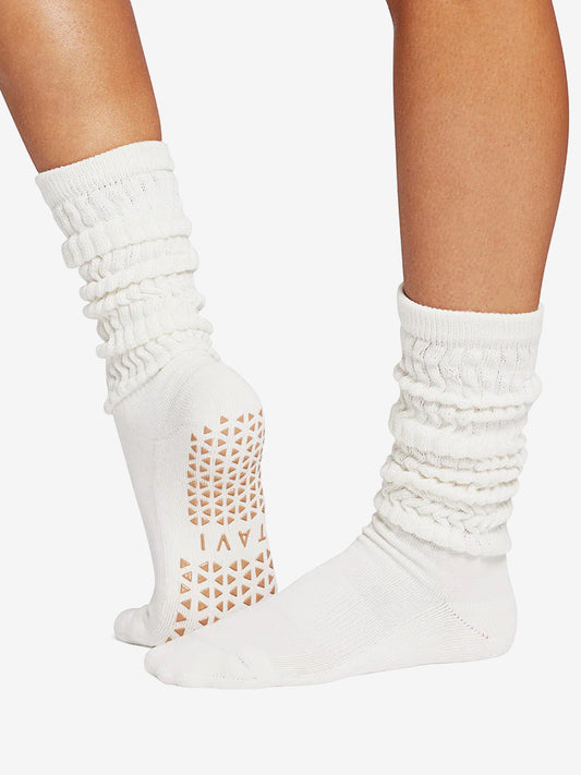 Tavi Noir Stacy Grip Socks - Snow