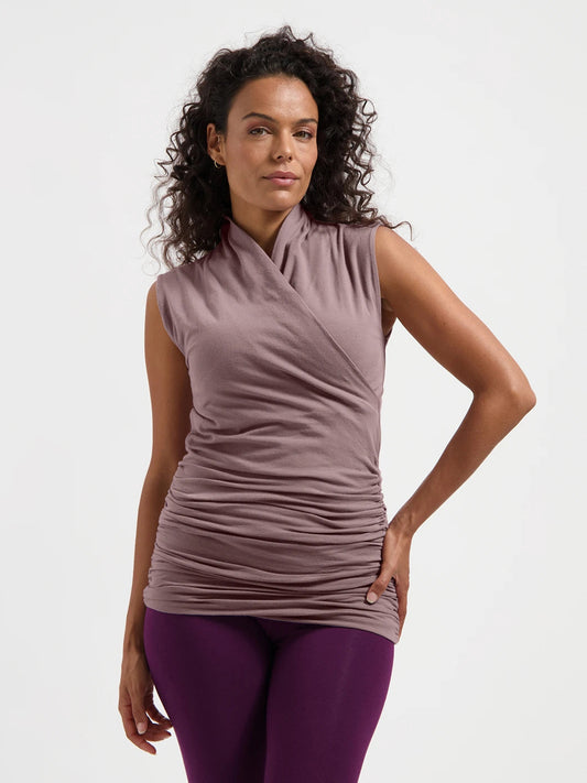 Urban Goddess Good Karma Yoga Top - Fireclay