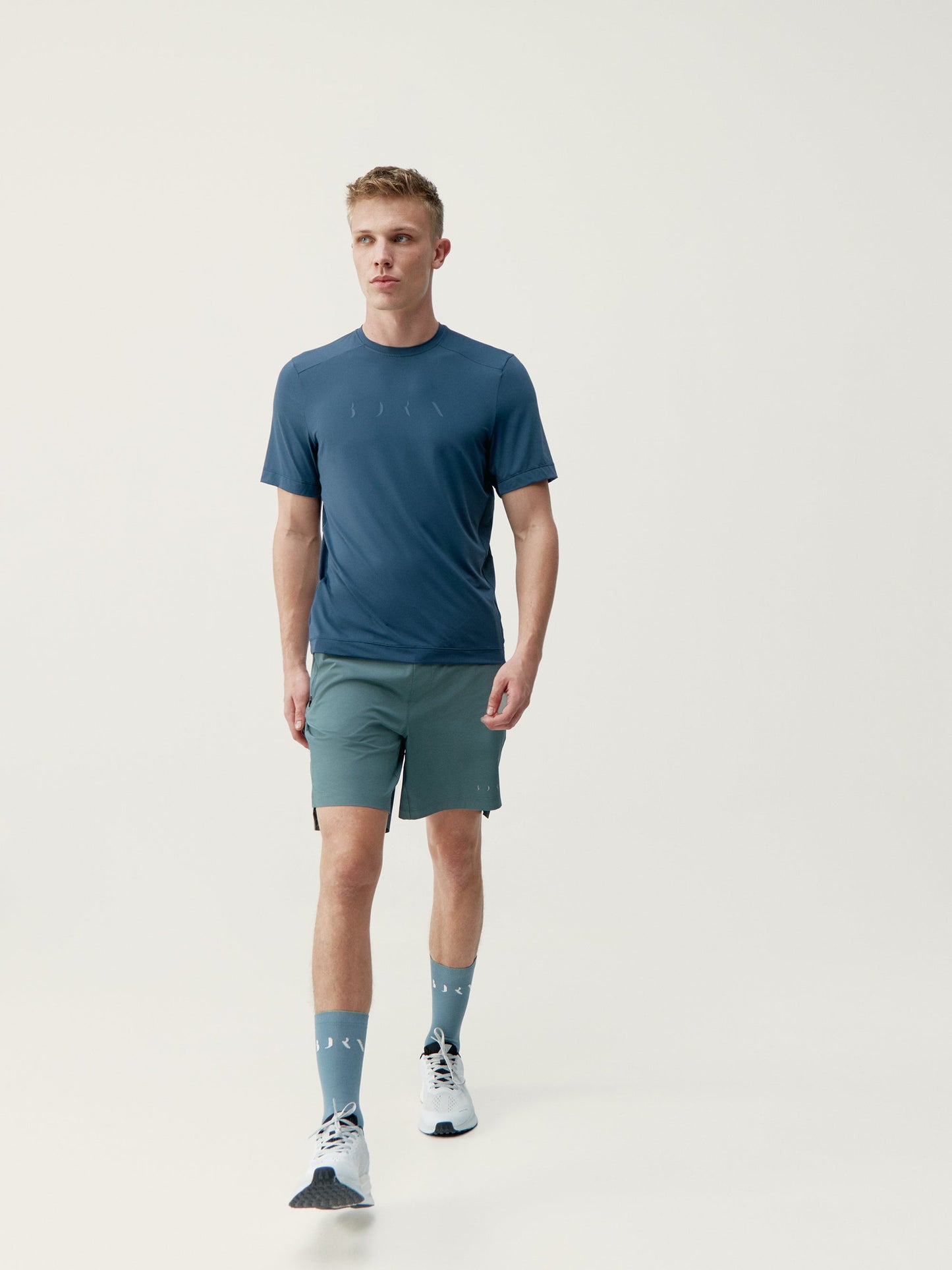 Born Living Yoga Volta T-Shirt -Denim