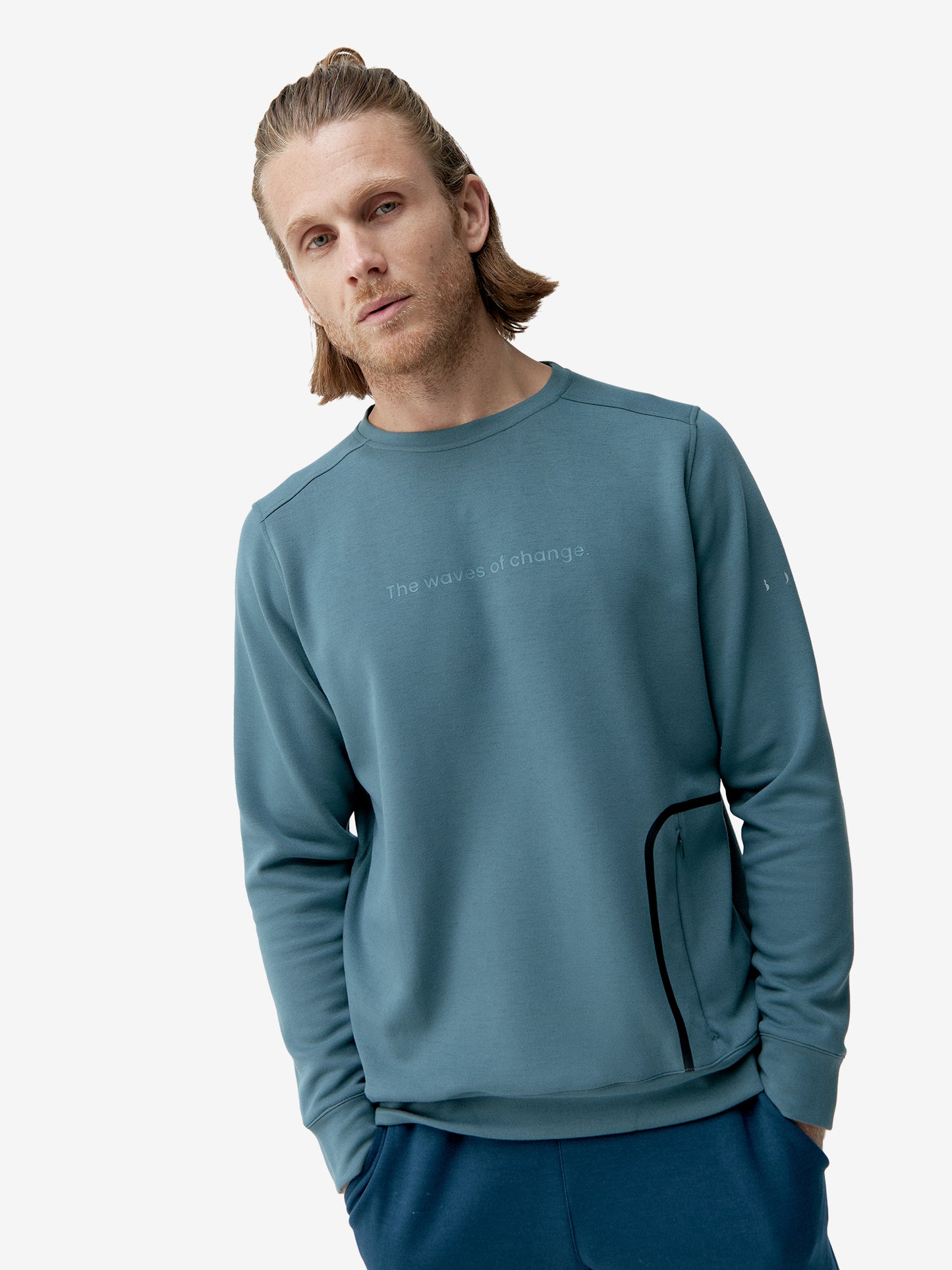 Born Living Yoga Yangtse Sweatshirt - Grey Green
