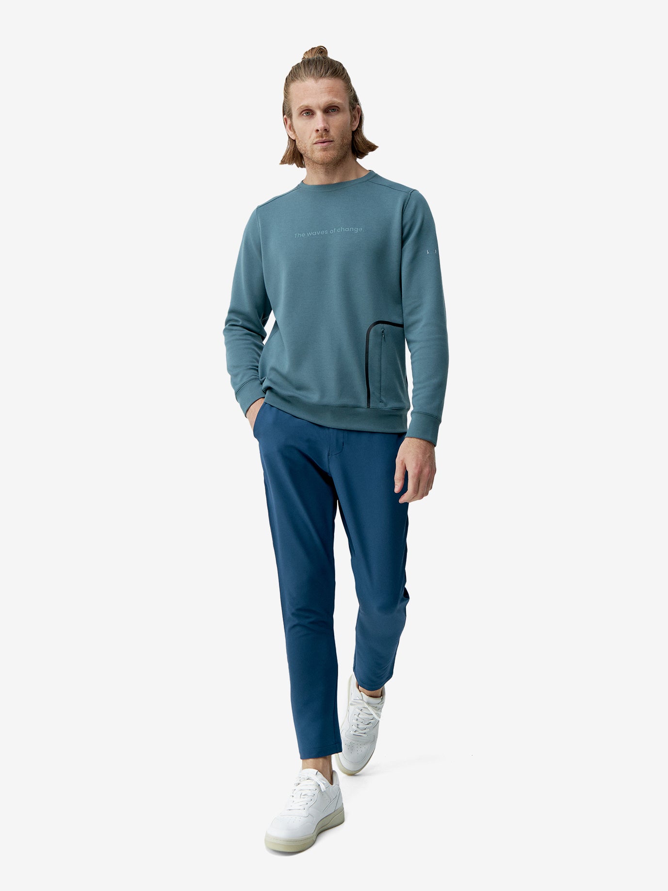 Born Living Yoga Yangtse Sweatshirt - Grey Green