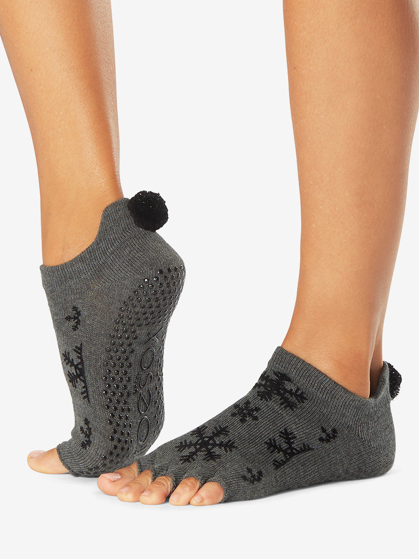 ToeSox Half Toe Low Rise - Grip Socks In Hydrangea - NG Sportswear  International LTD