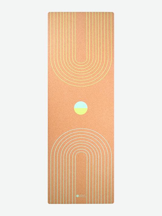 Yoga Design Lab Cork Mat 3.5mm - Natural Balance
