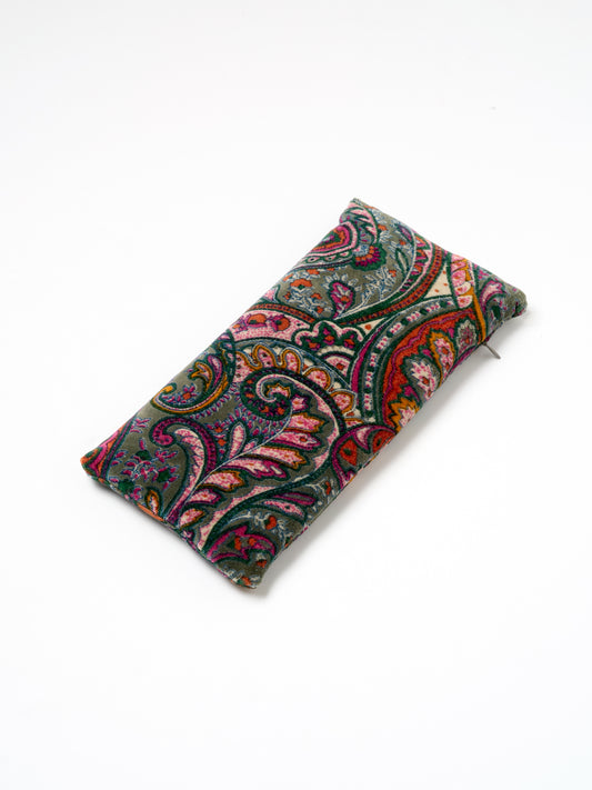 Yogamatters Paisley Velvet Luxe Eye Pillow