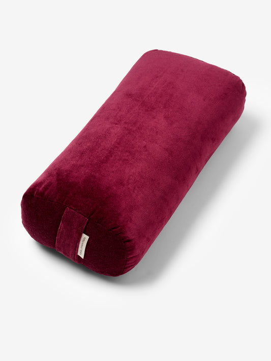 Yogamatters Velvet Small Rectangular Buckwheat Bolster