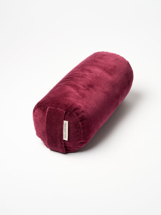 Yogamatters Velvet Mini Buckwheat Bolster