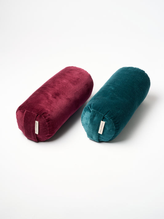 Yogamatters Velvet Mini Buckwheat Bolster