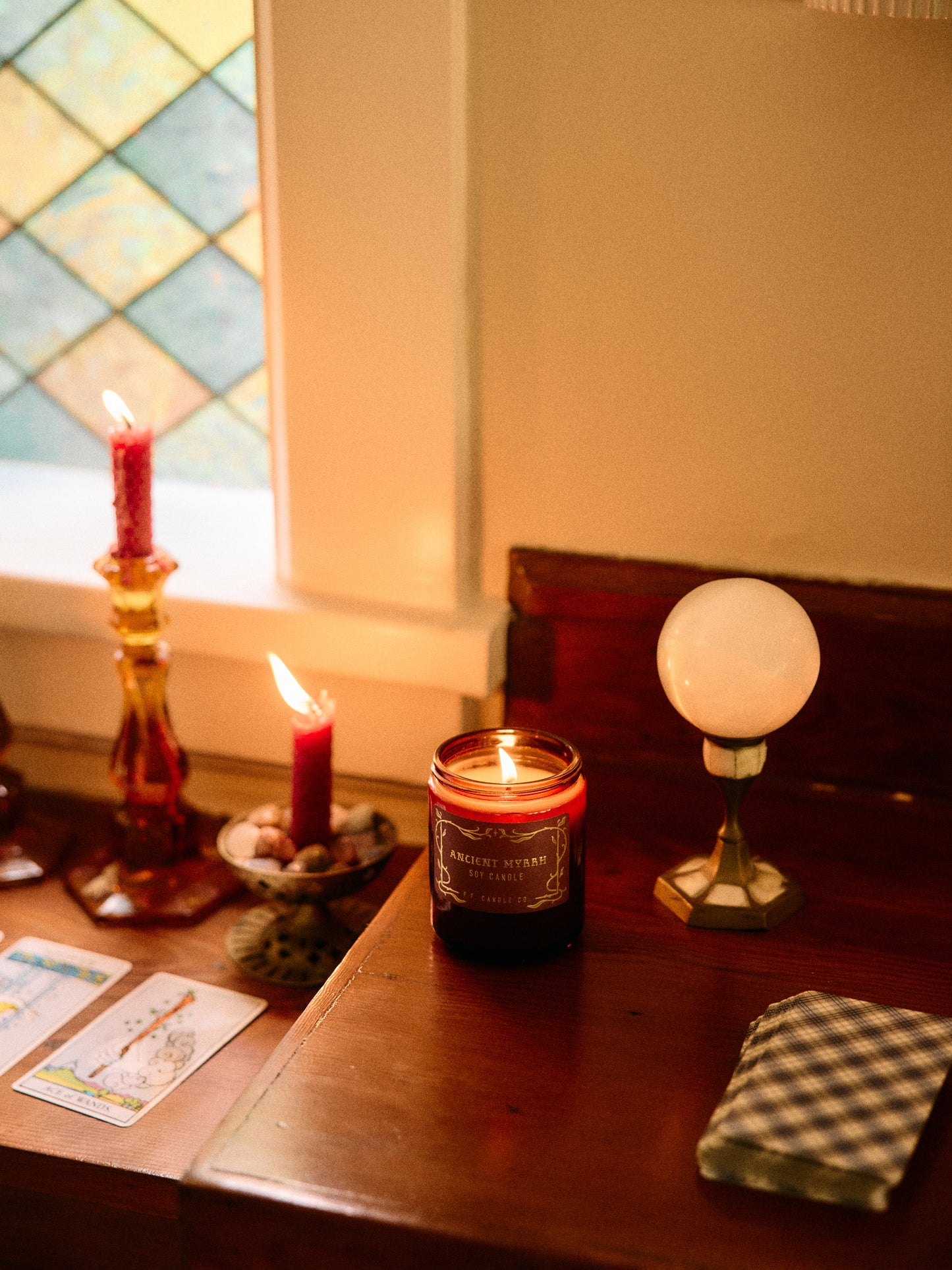 P.F. Candle Co. 7.2oz Soy Candle - Ancient Myrrh