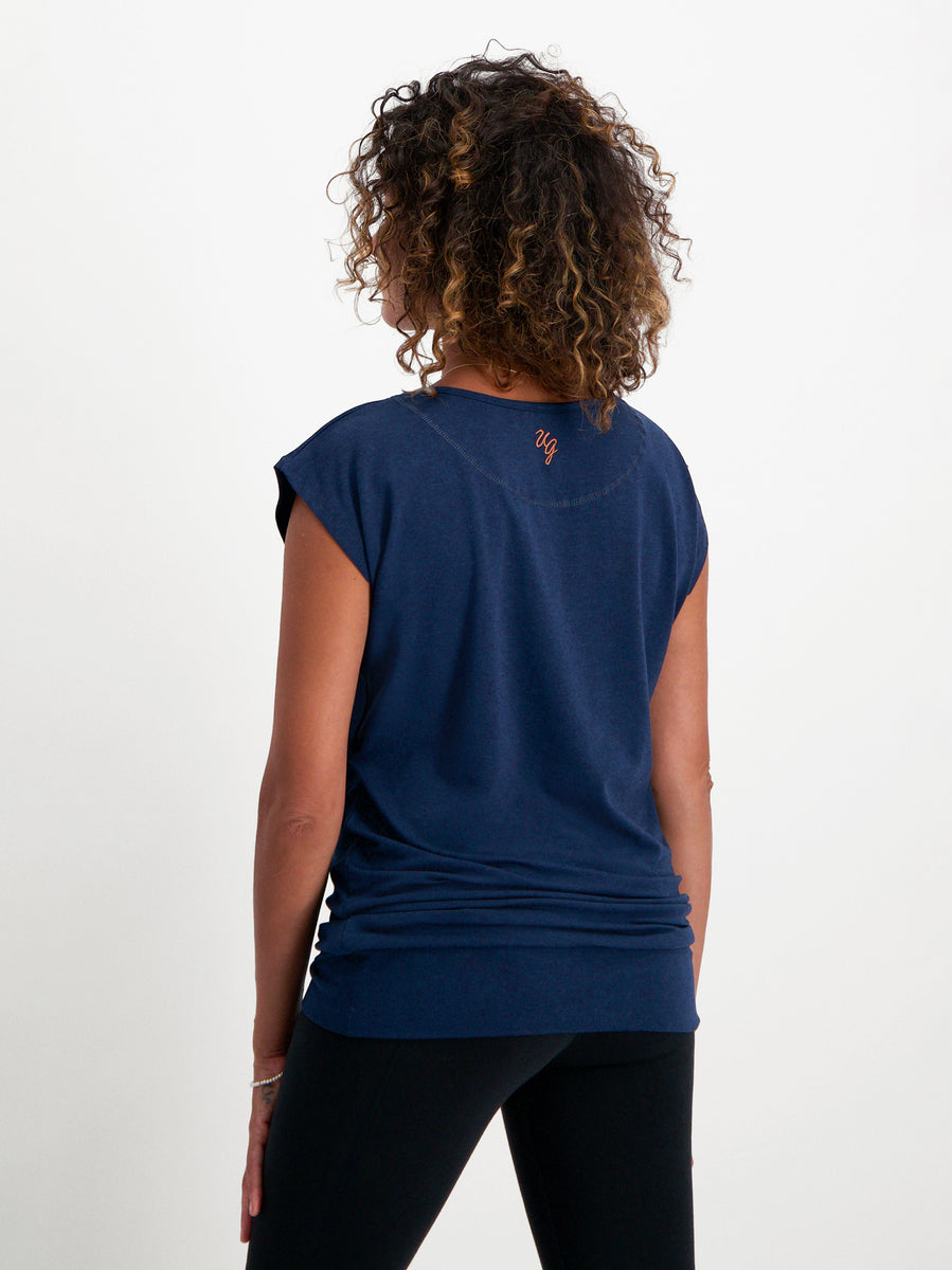 Urban Goddess Asana Yoga Tee Midnight Yogamatters
