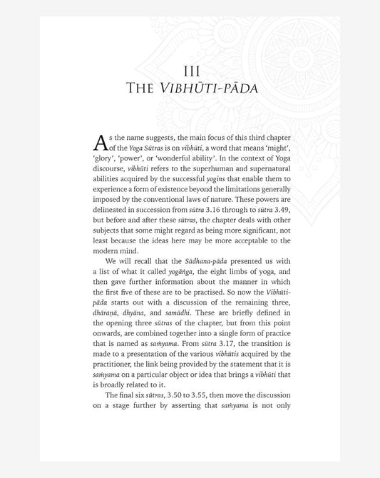 Exploring the Yoga Sutras