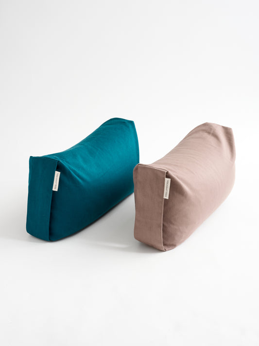 Yogamatters Organic Cotton Form Rectangular Buckwheat Bolster