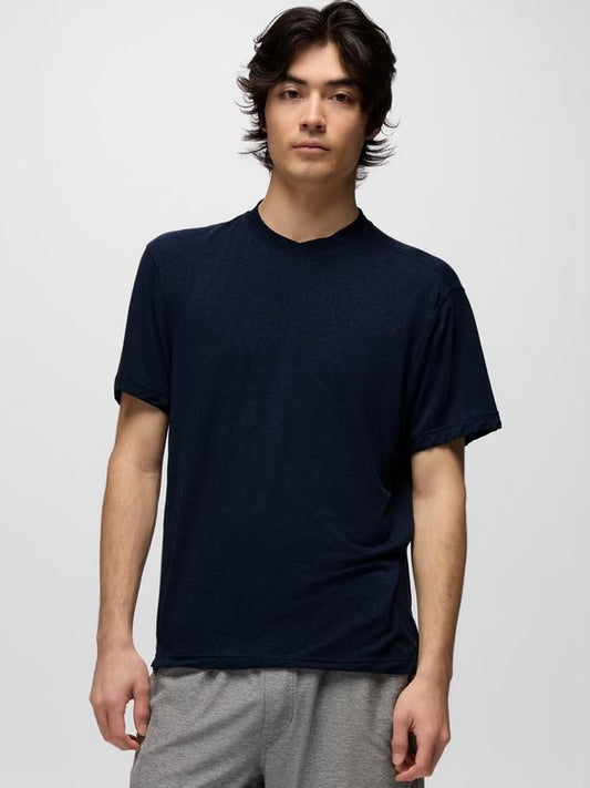 prAna Natural Rhythm S/S Crew Tee - Nautical