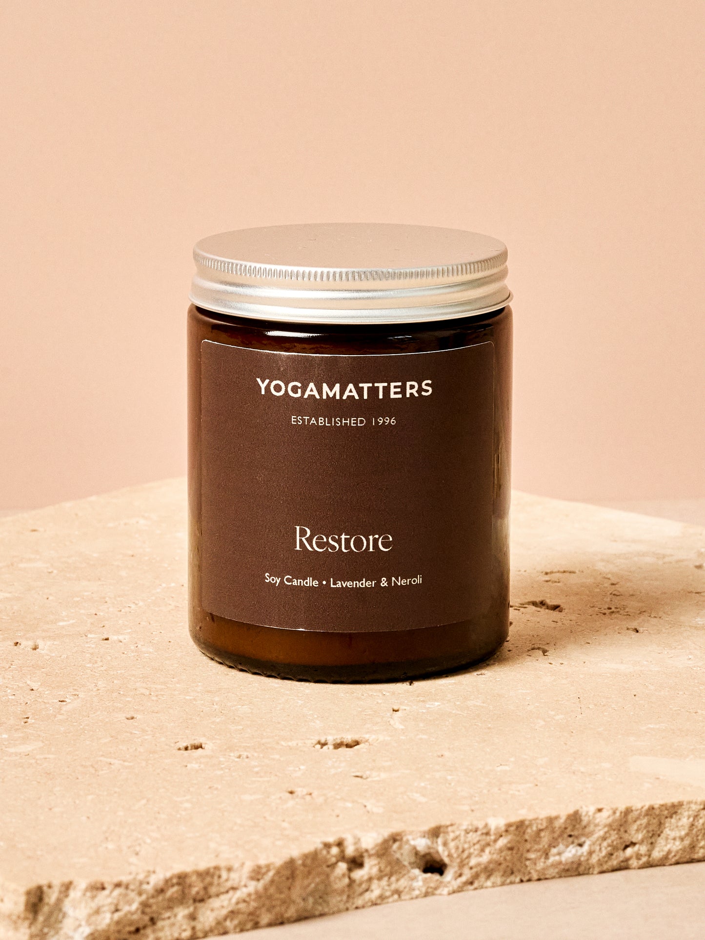 Yogamatters Restore Soy Candle 180ml - Lavender & Neroli
