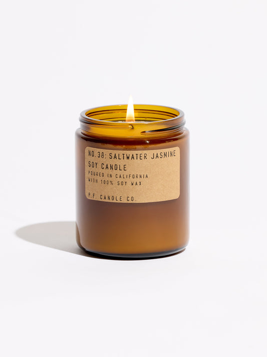 P.F. Candle Co. 7.2oz Soy Candle - Saltwater Jasmine