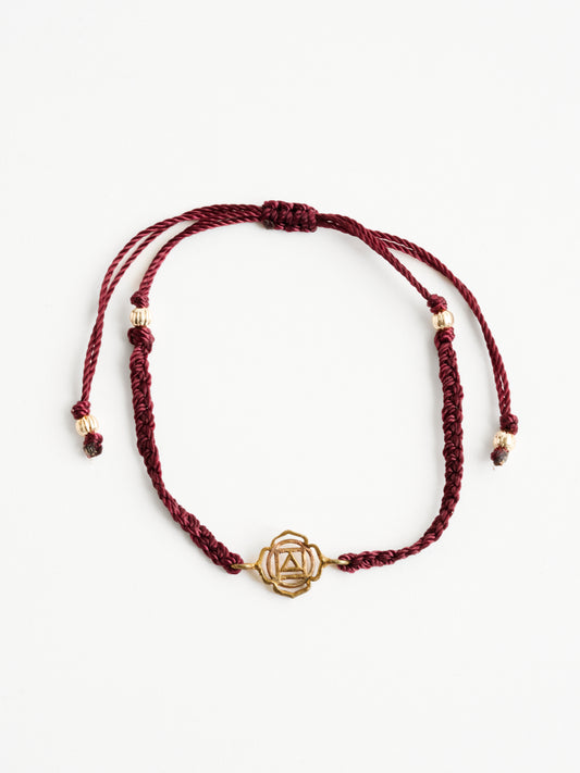 Yogamatters Woven Chakra Bracelet - Root