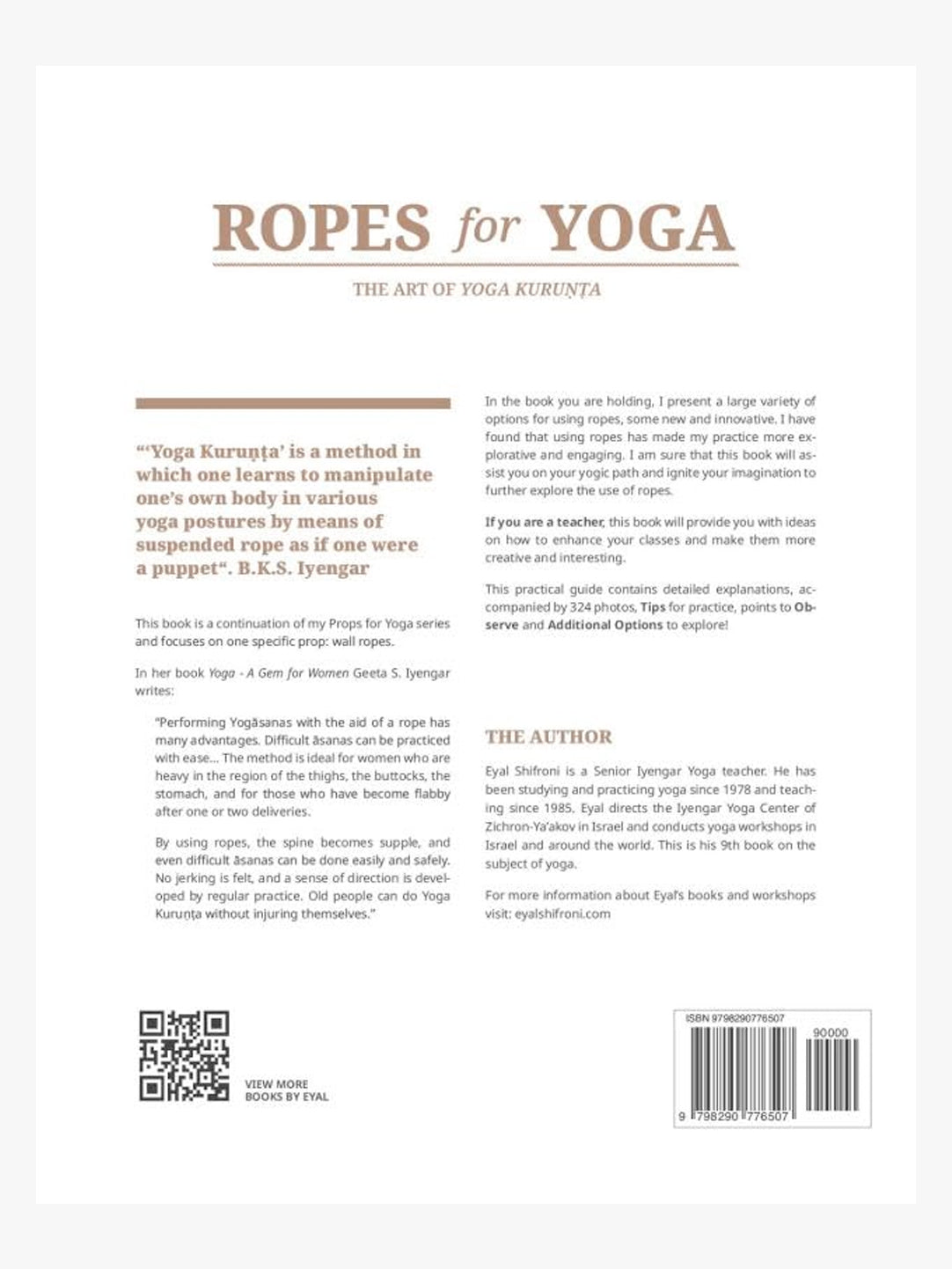 Ropes for Yoga: The Art of Yoga Kurunta