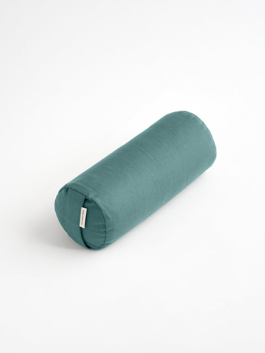Yogamatters Organic Cotton Mini Buckwheat Bolster - Mineral