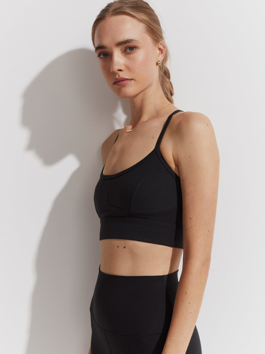 Varley Always Irena Bra Black – Yogamatters