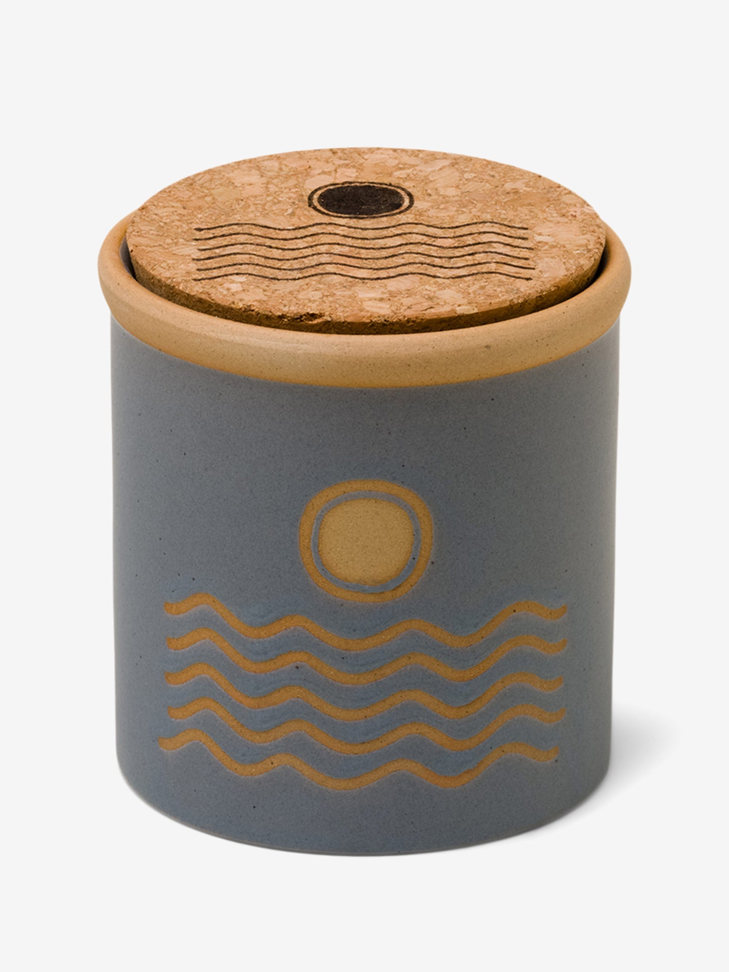 Paddywax Dune Ceramic Candle - Saltwater Suede