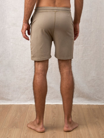 Yogamatters Men's Natural Dye Drawstring Shorts
