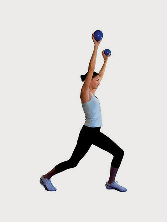 Yoga-Mad Pair of Soft Pilates Weights - 1kg