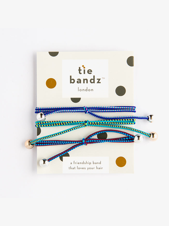 Tiebandz Hair Ties - Lovin' the Bluez