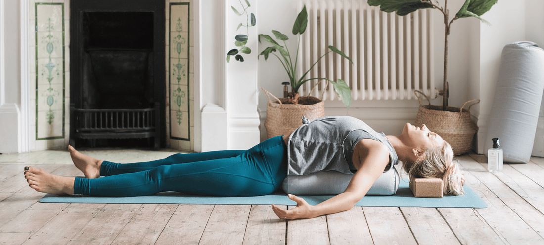 5 Poses with the Yogamatters Small Rectangular Bolster